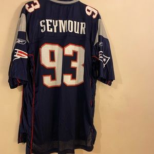 New England Patriots Seymour football jersey large